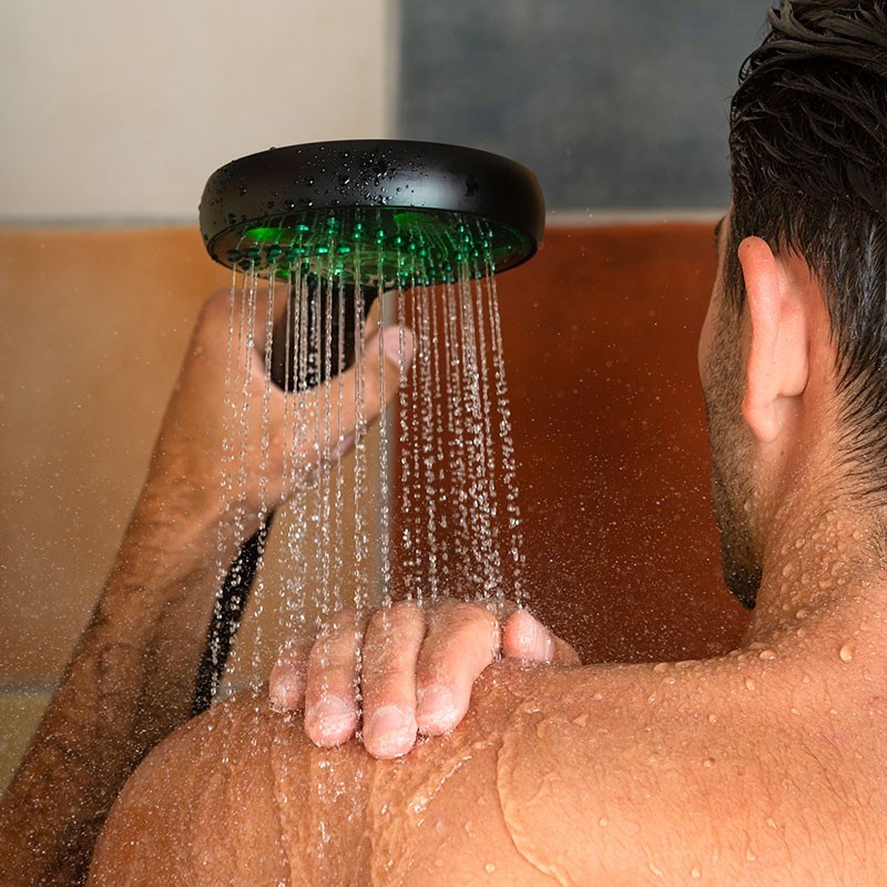 HYDRAO Aloe - pommeau de douche écologique, économique et connecté pour réduire sa consommation d'eau et d'énergie